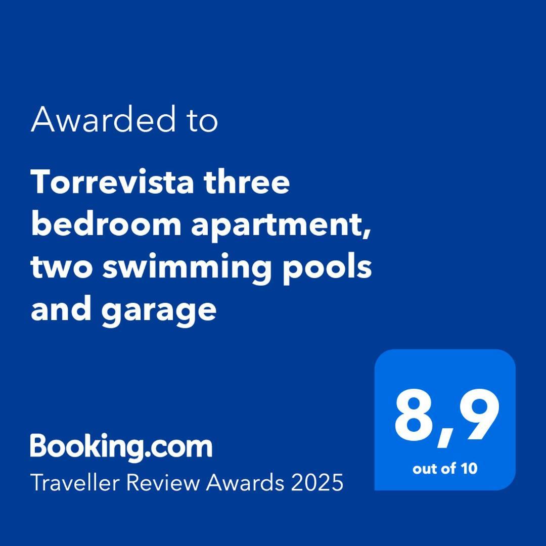 Torrevista Three Bedroom Apartment, Two Swimming Pools And Garage Торрев'єха Екстер'єр фото